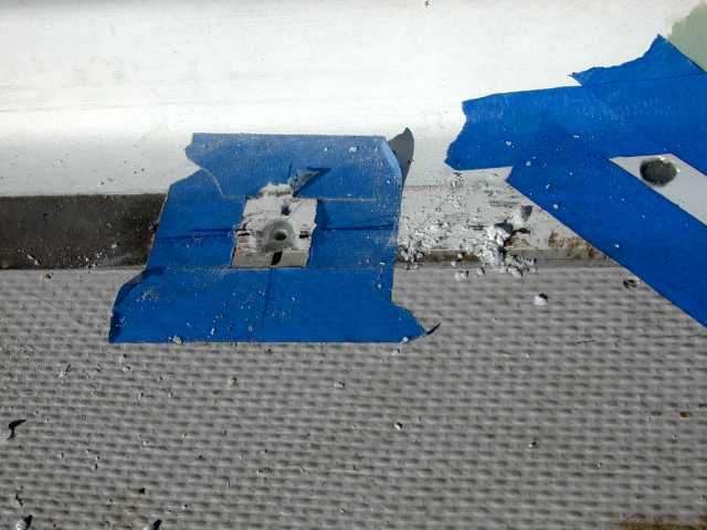 Epoxy fillets in cabin top